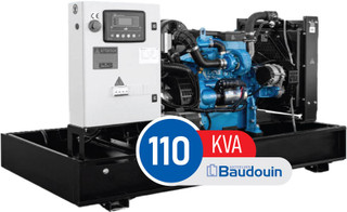 دیزل ژنراتور بادوین 110 کاوا مدل 4M10G110/5