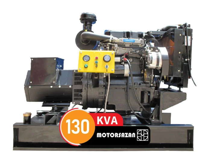 دیزل ژنراتور موتور سازان 130 کاوا مدل MTI660A-163GD